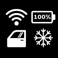 Wi-fi, carregador de celular, ar-condicionado e insulfilm